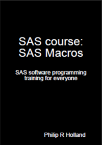 SAS course notes: SAS Macros (PDF)