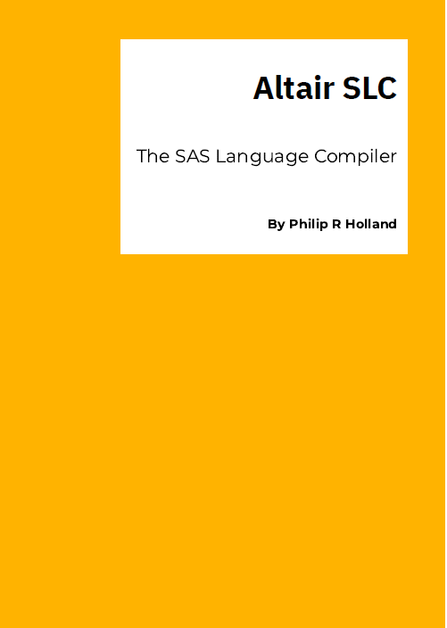 Altair SLC: The SAS Language Compiler (paperback)