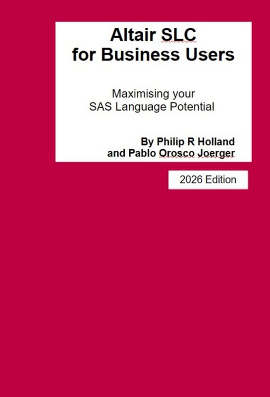 Altair SLC for Business Users: Maximising your SAS Language Potential (PDF) – 2026 Edition