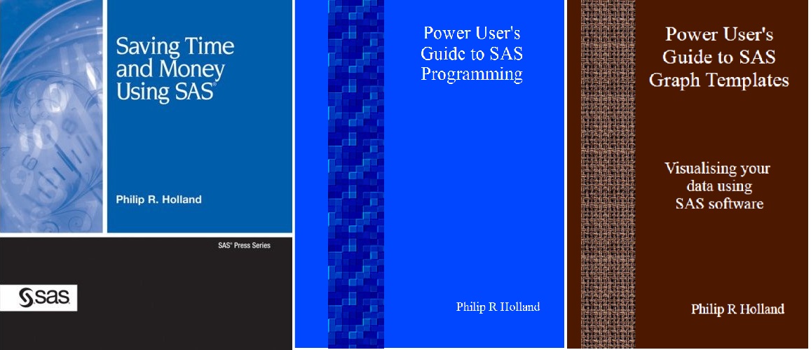 My original SAS bundle (3 x ebooks @ 20% discount)